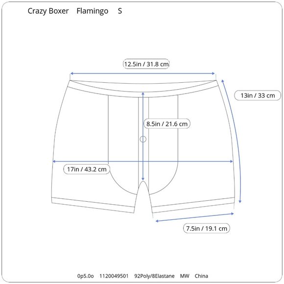 NWT Crazy Boxer 2 Pack Funny Santa Flamingo Christmas Holiday Underwear Men's S - Picture 10 of 10